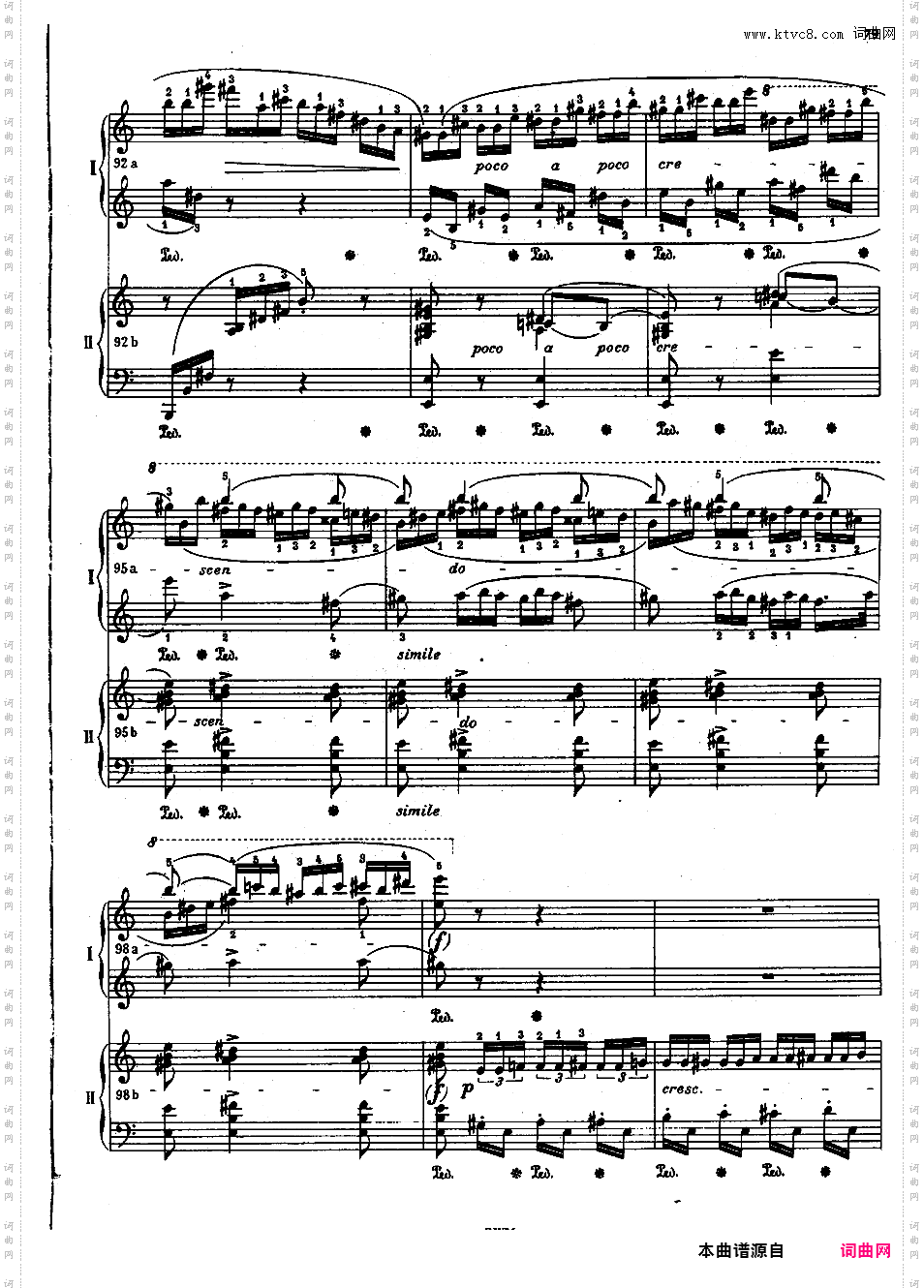 C大调双钢琴回旋曲 Op·73Chopin op73b Rondo in C two pianos双钢琴版