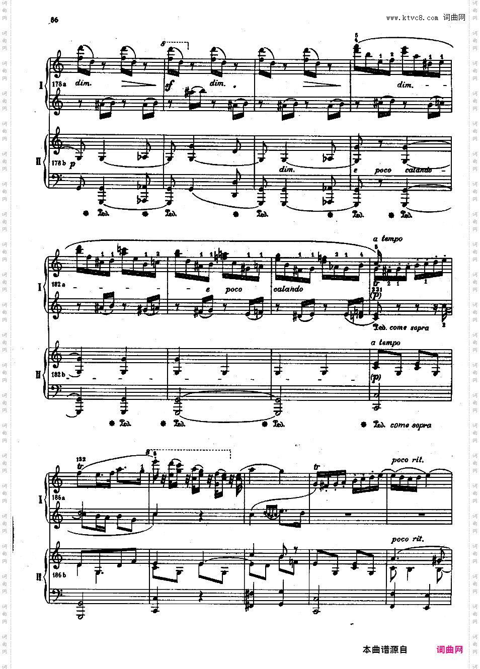 C大调双钢琴回旋曲 Op·73Chopin op73b Rondo in C two pianos双钢琴版