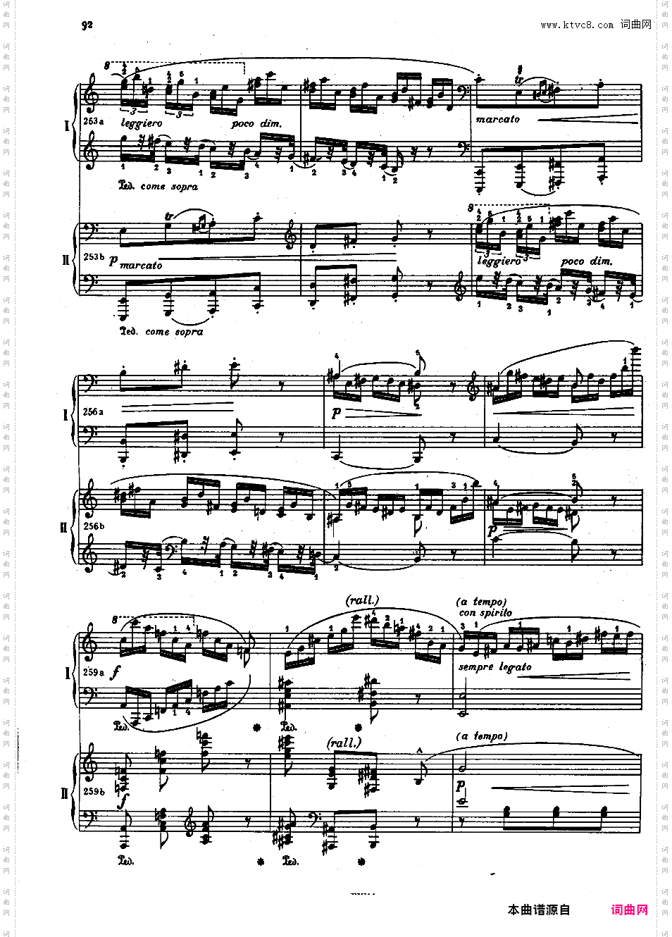 C大调双钢琴回旋曲 Op·73Chopin op73b Rondo in C two pianos双钢琴版