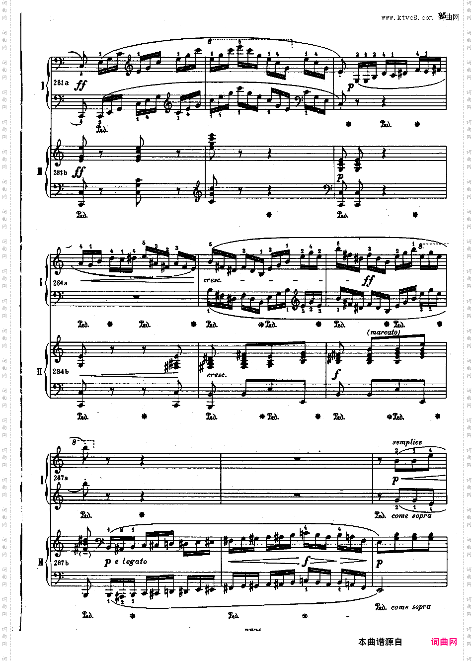 C大调双钢琴回旋曲 Op·73Chopin op73b Rondo in C two pianos双钢琴版