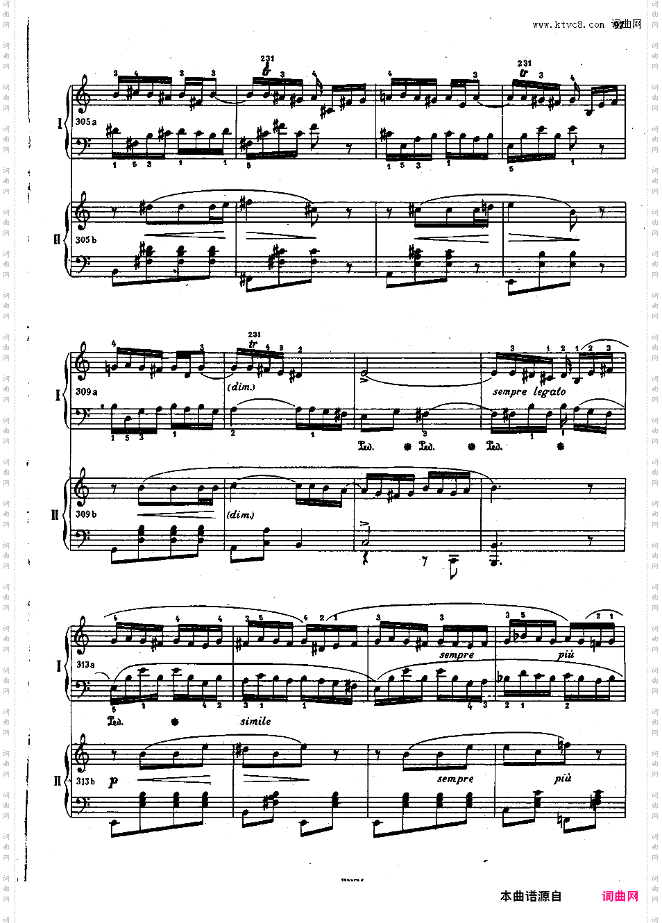 C大调双钢琴回旋曲 Op·73Chopin op73b Rondo in C two pianos双钢琴版