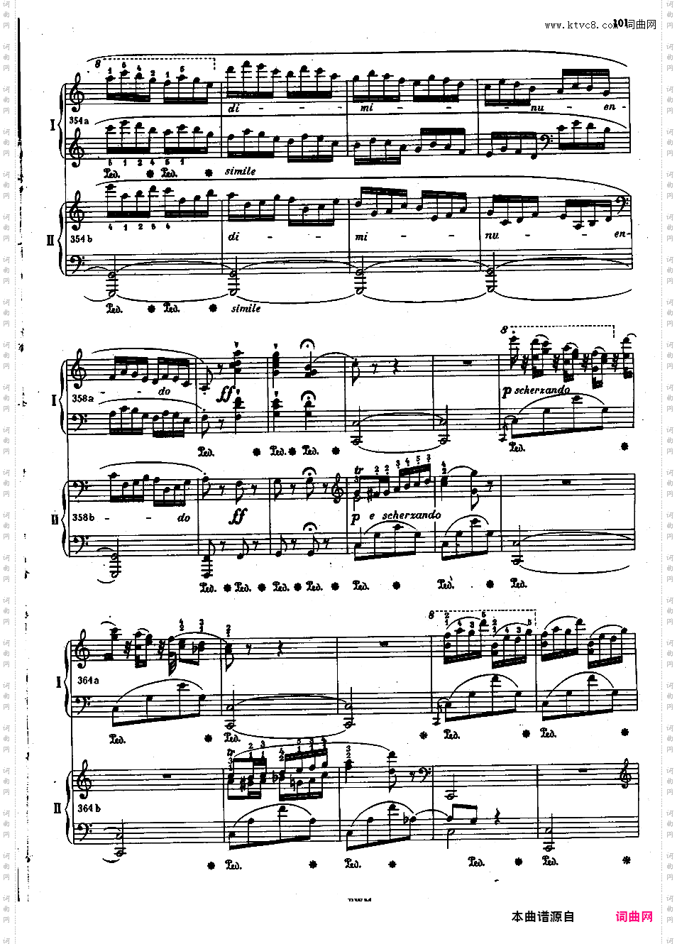 C大调双钢琴回旋曲 Op·73Chopin op73b Rondo in C two pianos双钢琴版