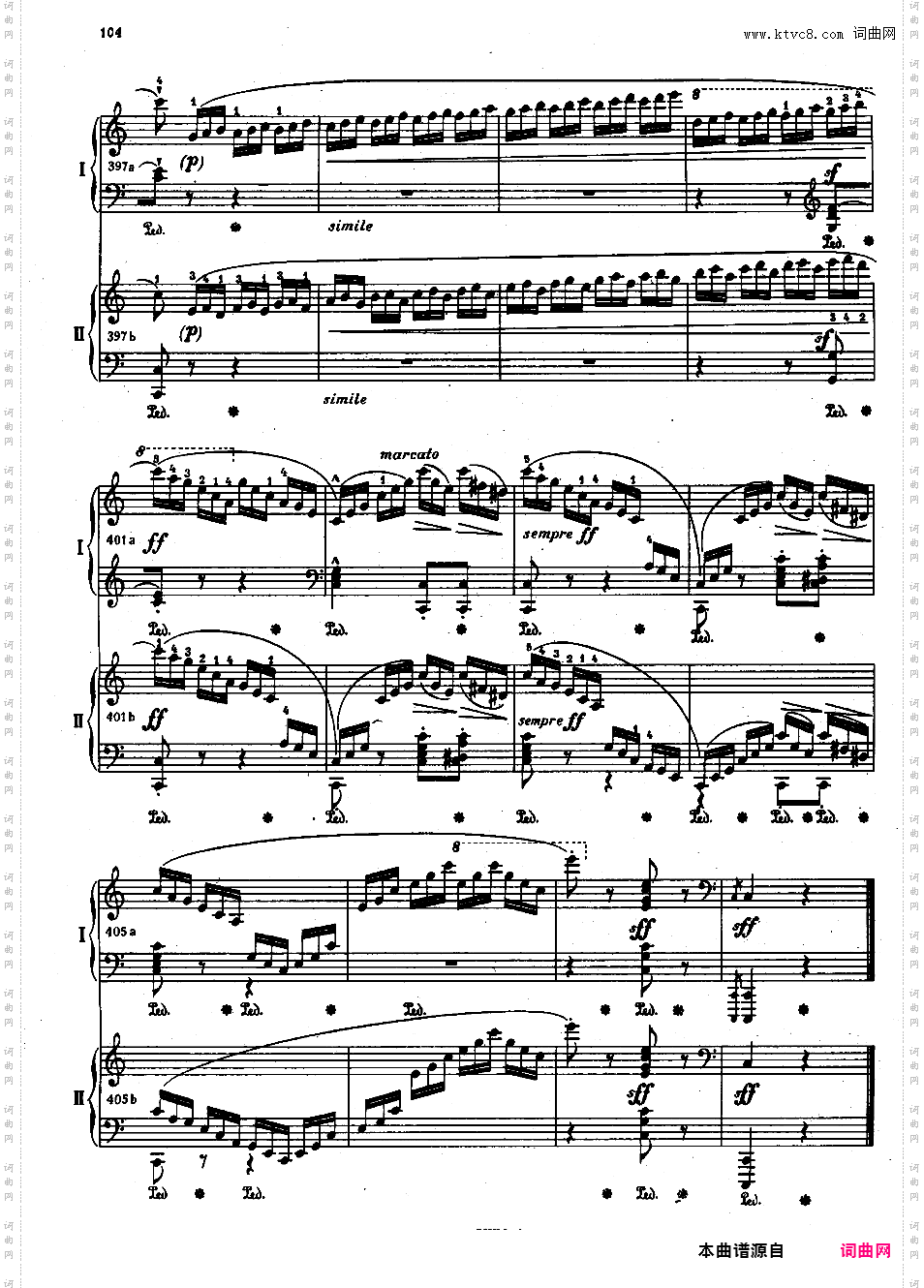 C大调双钢琴回旋曲 Op·73Chopin op73b Rondo in C two pianos双钢琴版