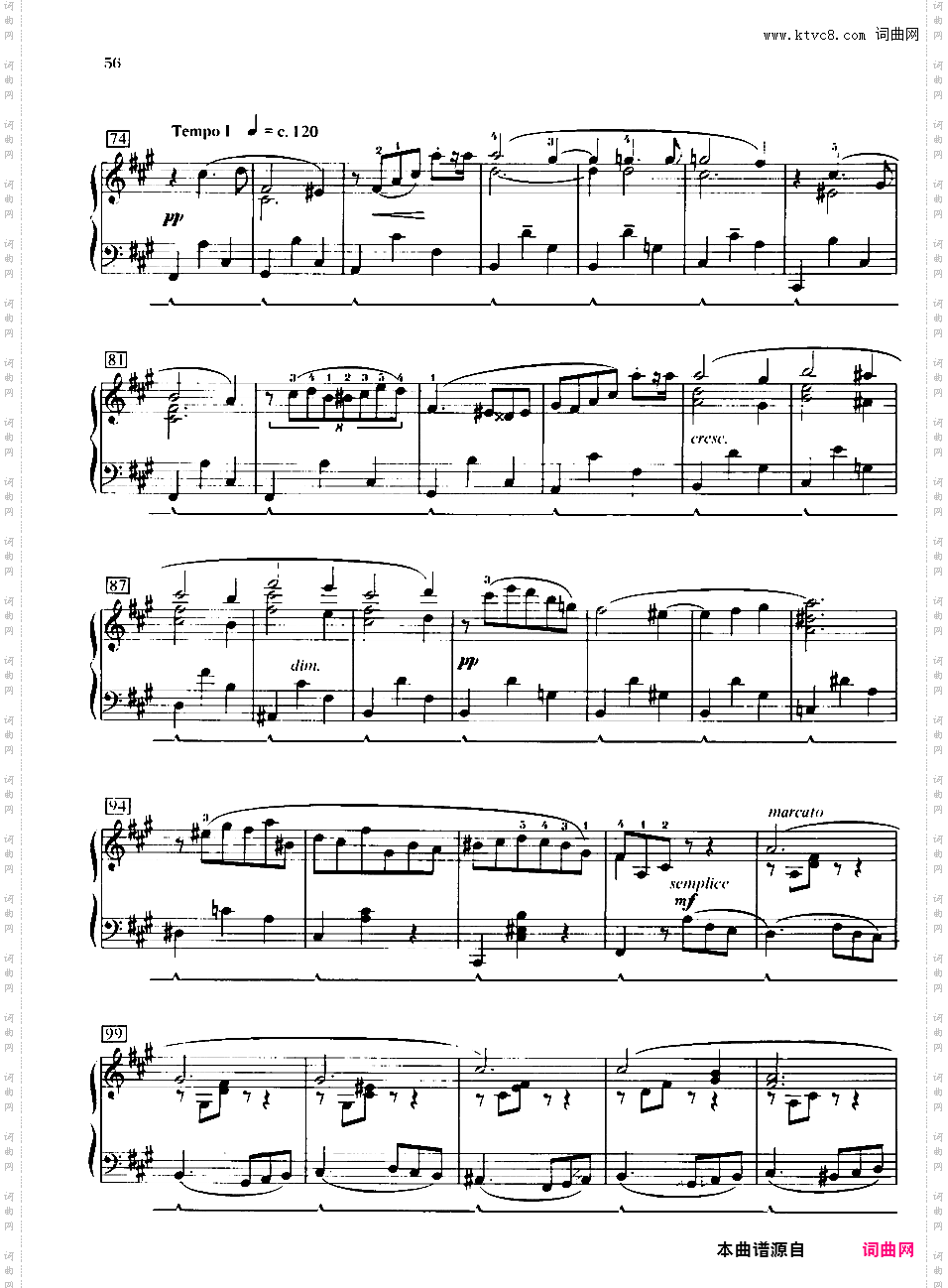 圆舞曲集无编号Op·posthChopin 1838 Valse Me?lancolique