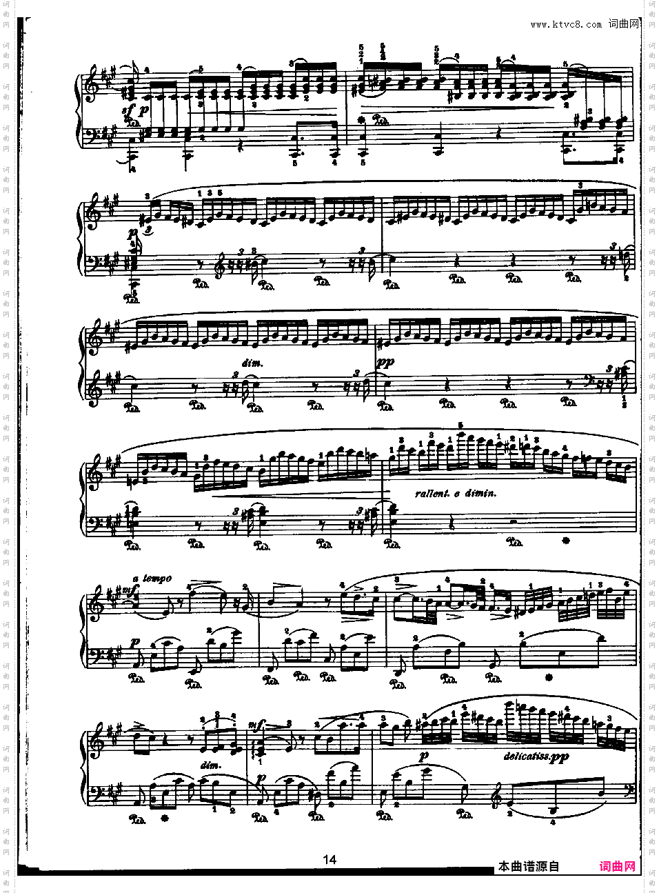 A大调第四号夜曲