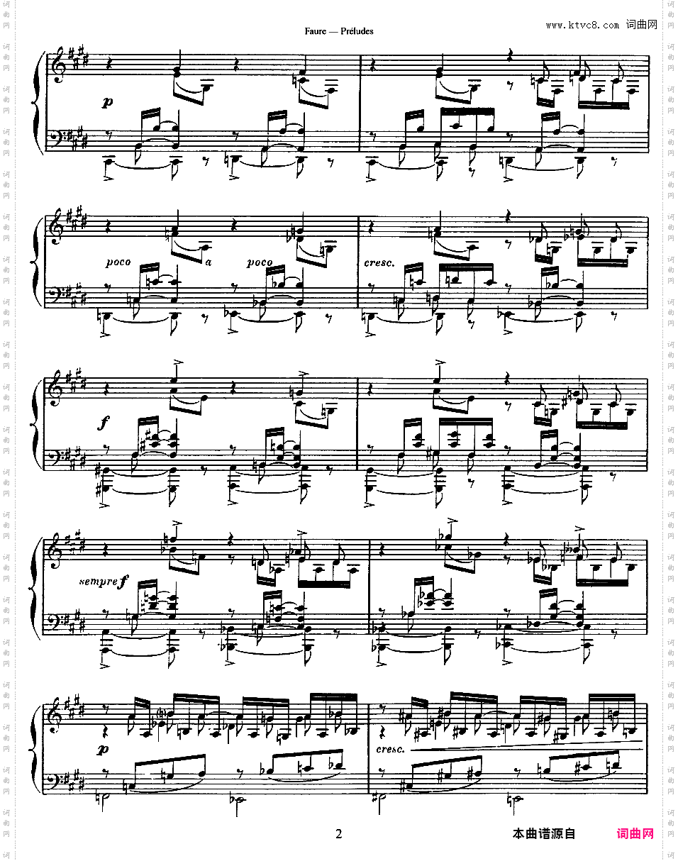 9首前奏曲 9 Preludes Op·103