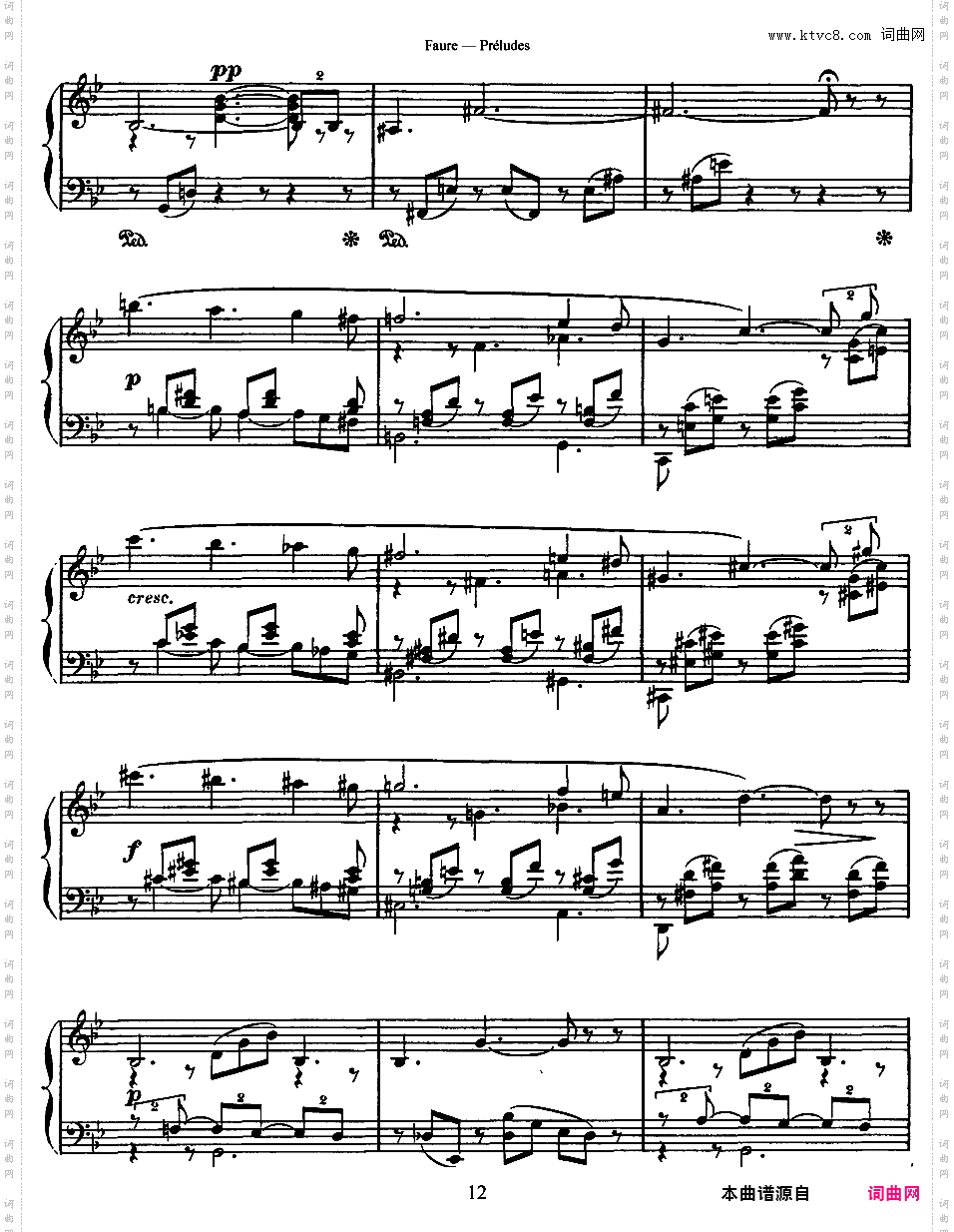 9首前奏曲 9 Preludes Op·103