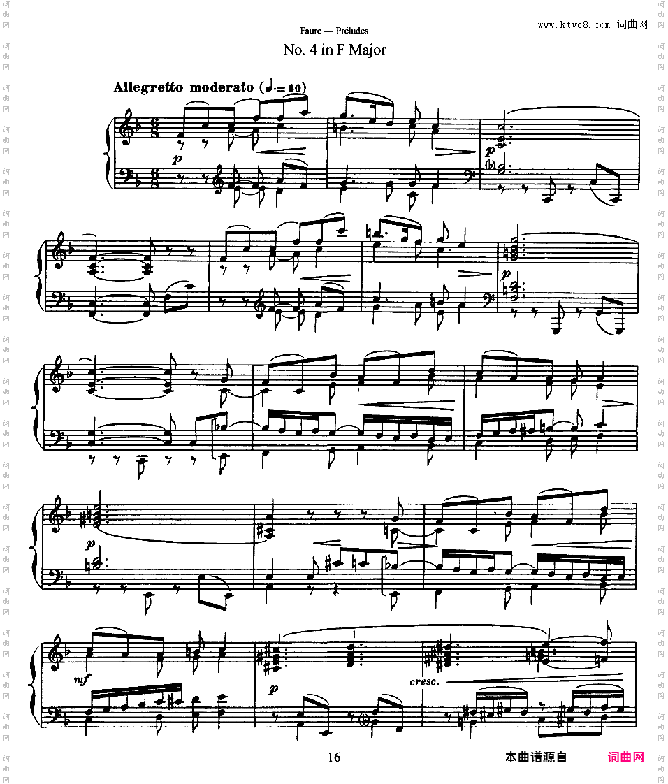 9首前奏曲 9 Preludes Op·103