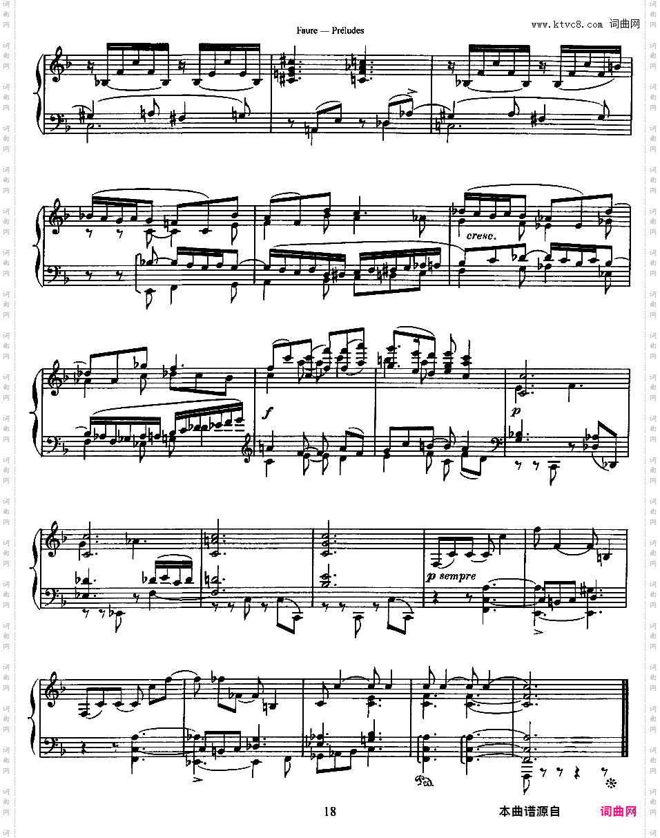 9首前奏曲 9 Preludes Op·103