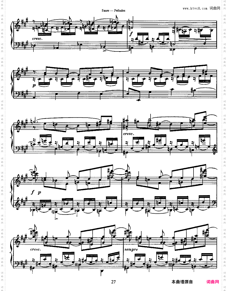 9首前奏曲 9 Preludes Op·103