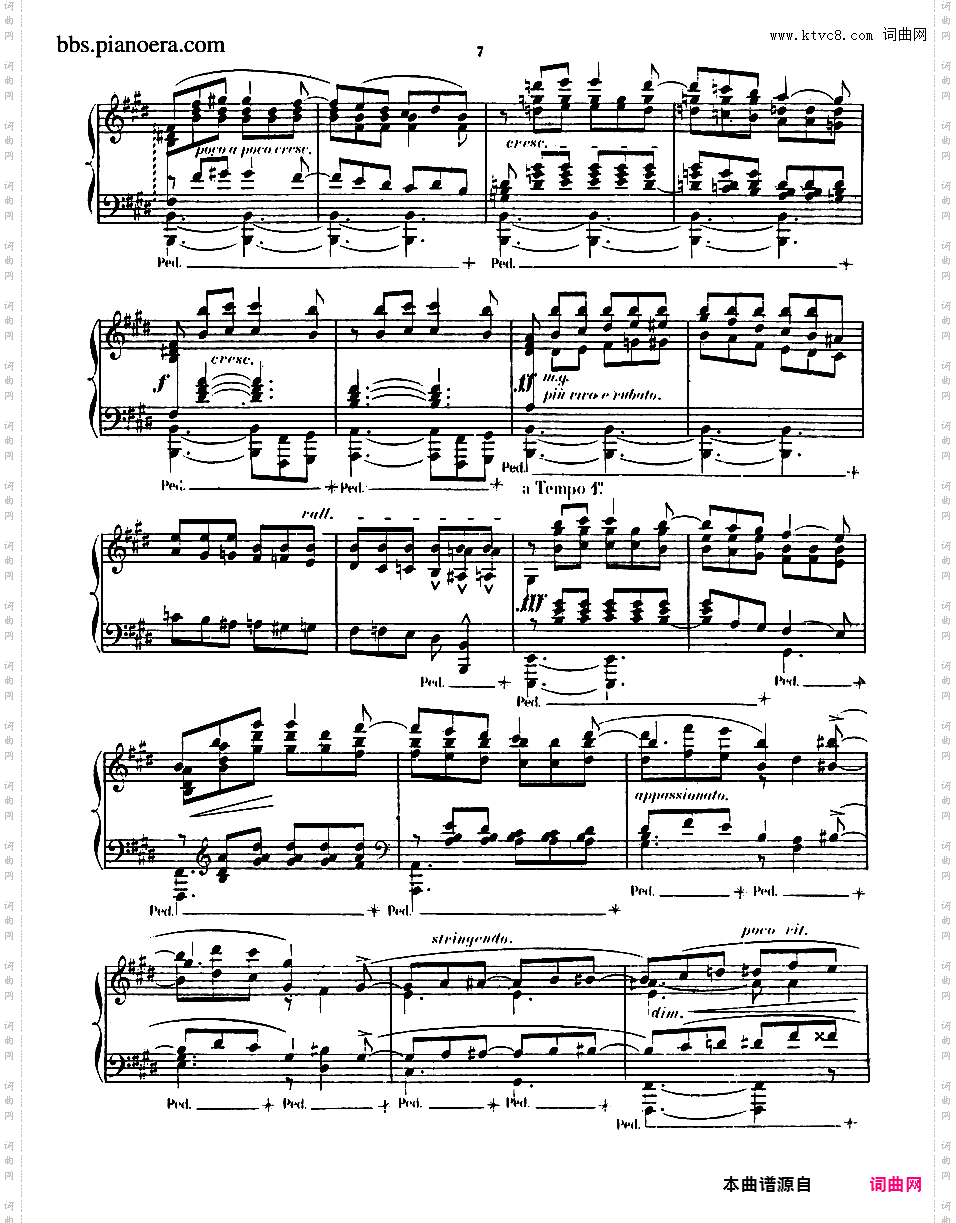 6首无词歌 6 Romances Sans Paroles Op·76