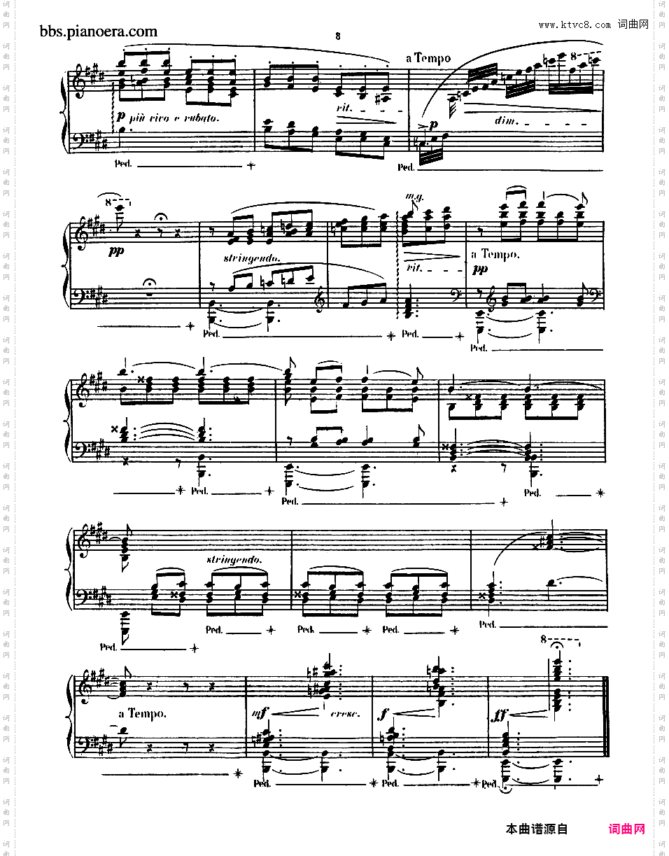 6首无词歌 6 Romances Sans Paroles Op·76