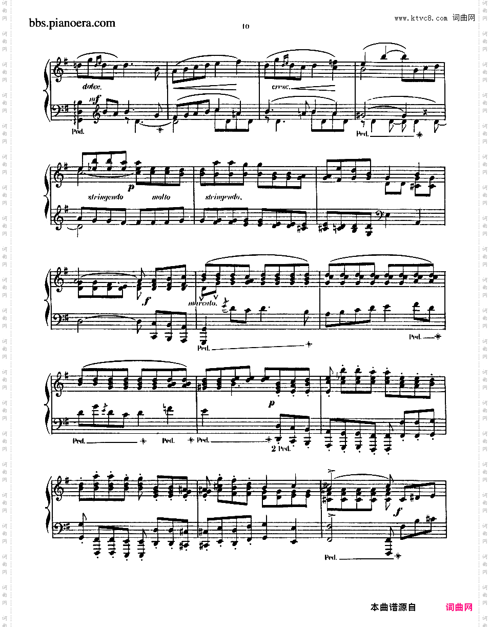 6首无词歌 6 Romances Sans Paroles Op·76