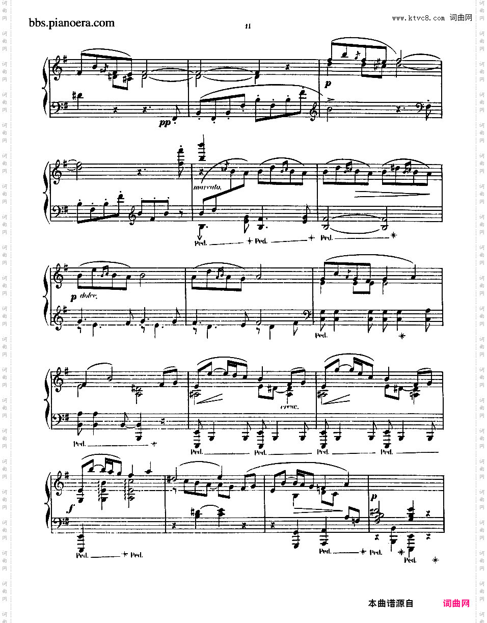 6首无词歌 6 Romances Sans Paroles Op·76