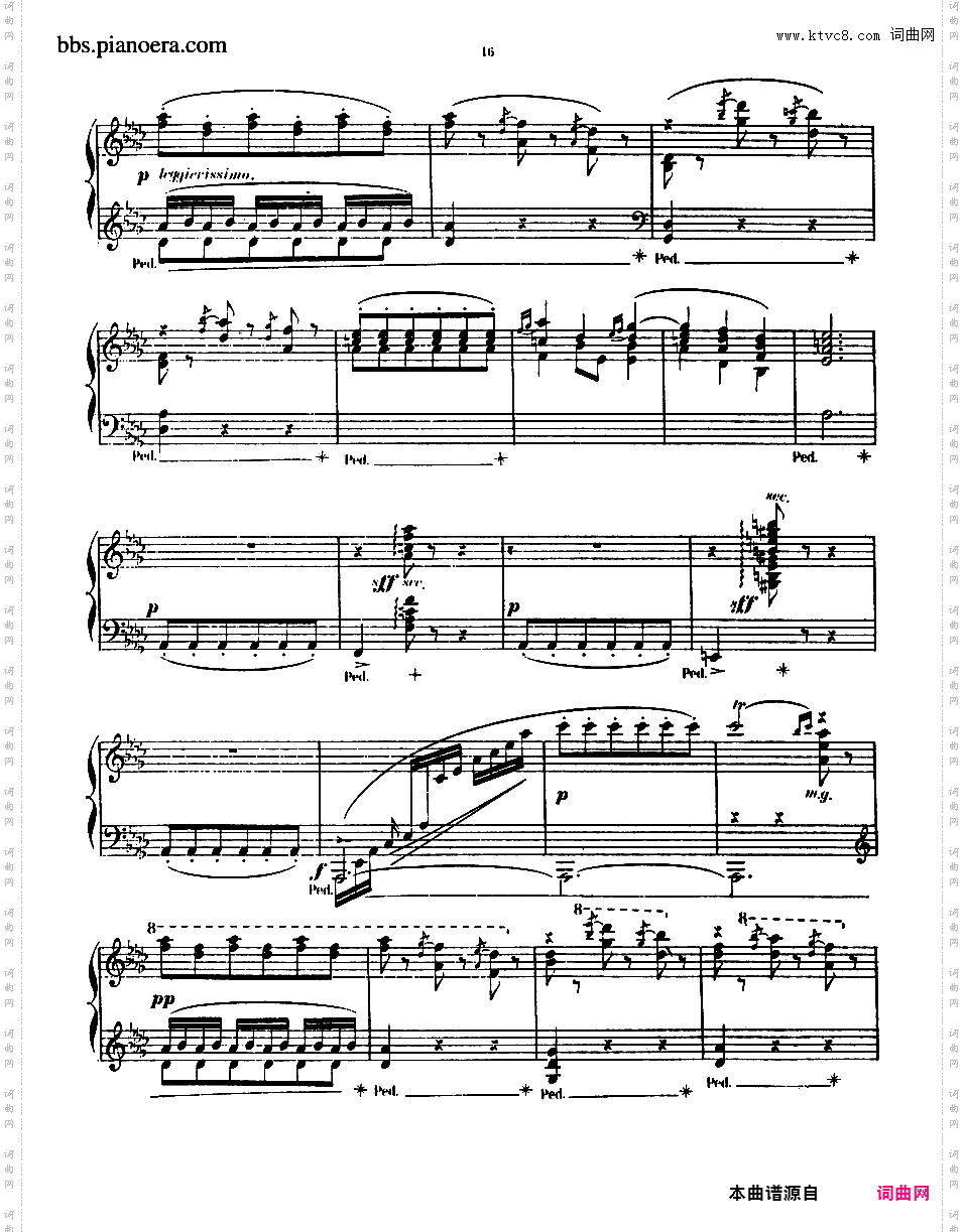 6首无词歌 6 Romances Sans Paroles Op·76