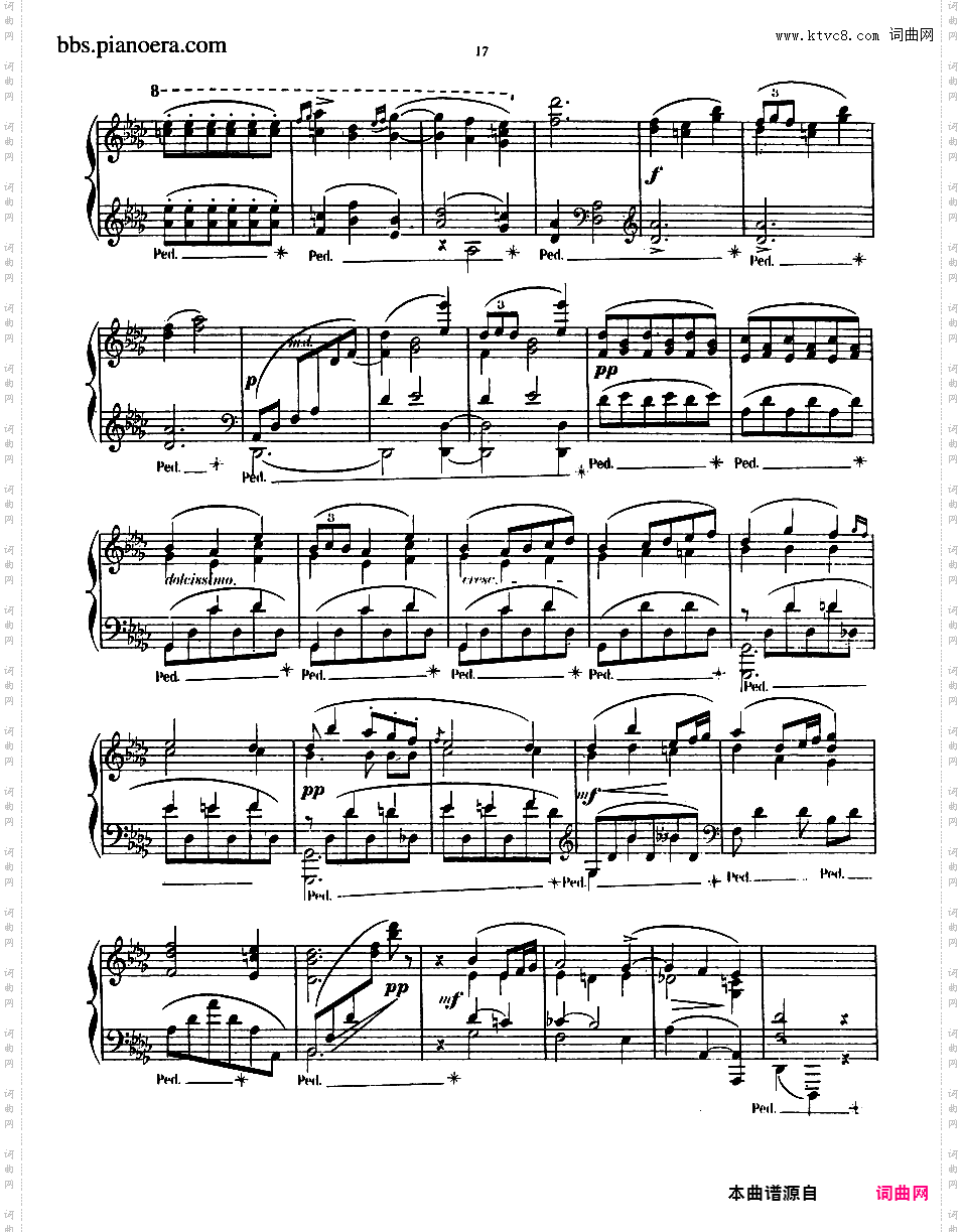 6首无词歌 6 Romances Sans Paroles Op·76