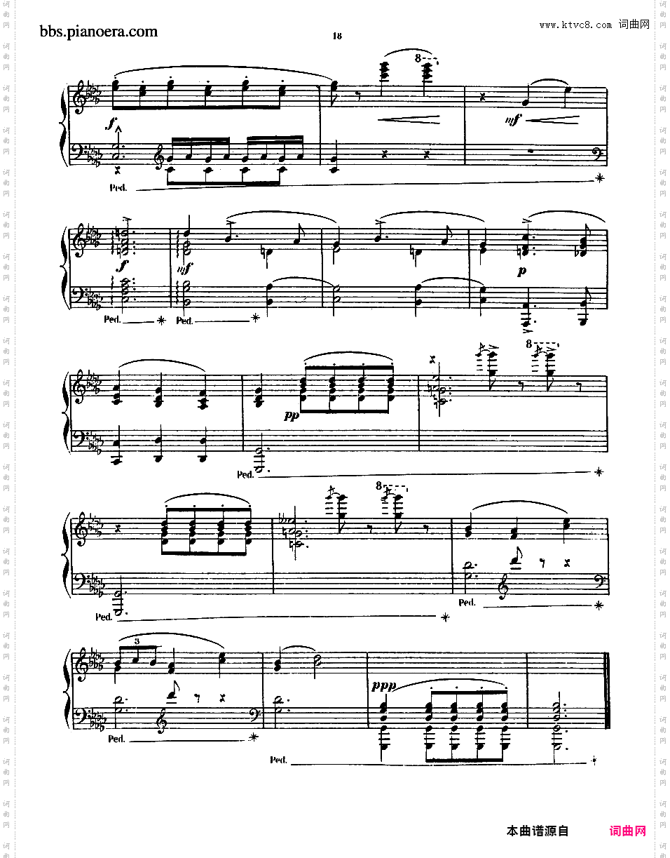 6首无词歌 6 Romances Sans Paroles Op·76