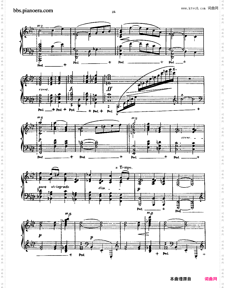 6首无词歌 6 Romances Sans Paroles Op·76