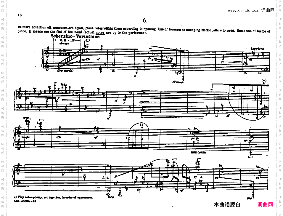 12首钢琴练习曲 12 Etudes for Piano