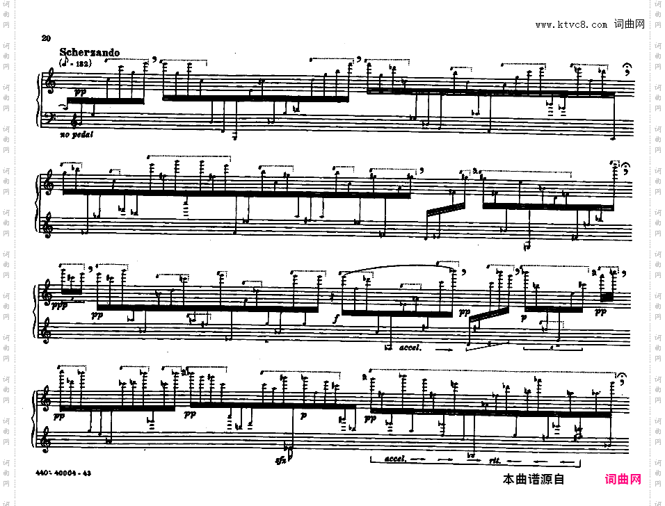 12首钢琴练习曲 12 Etudes for Piano