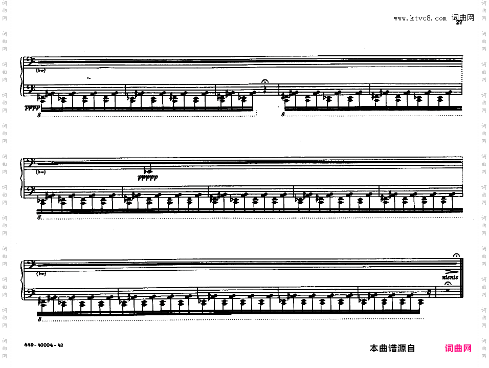 12首钢琴练习曲 12 Etudes for Piano