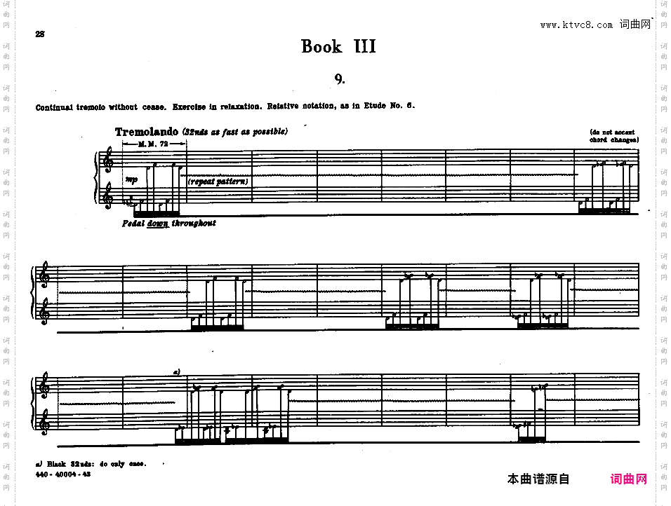 12首钢琴练习曲 12 Etudes for Piano
