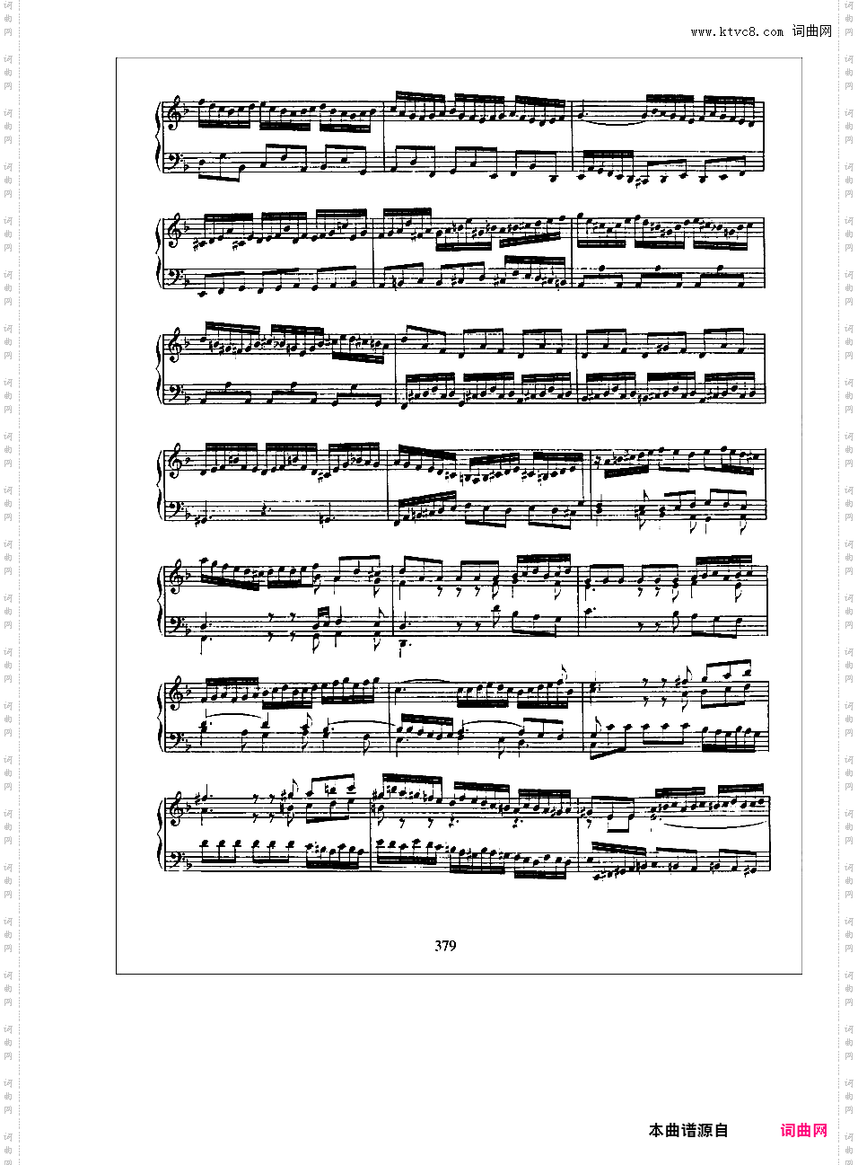 英国组曲 English Suites BWV 806-811English Suite No 6 in d, BWV 811