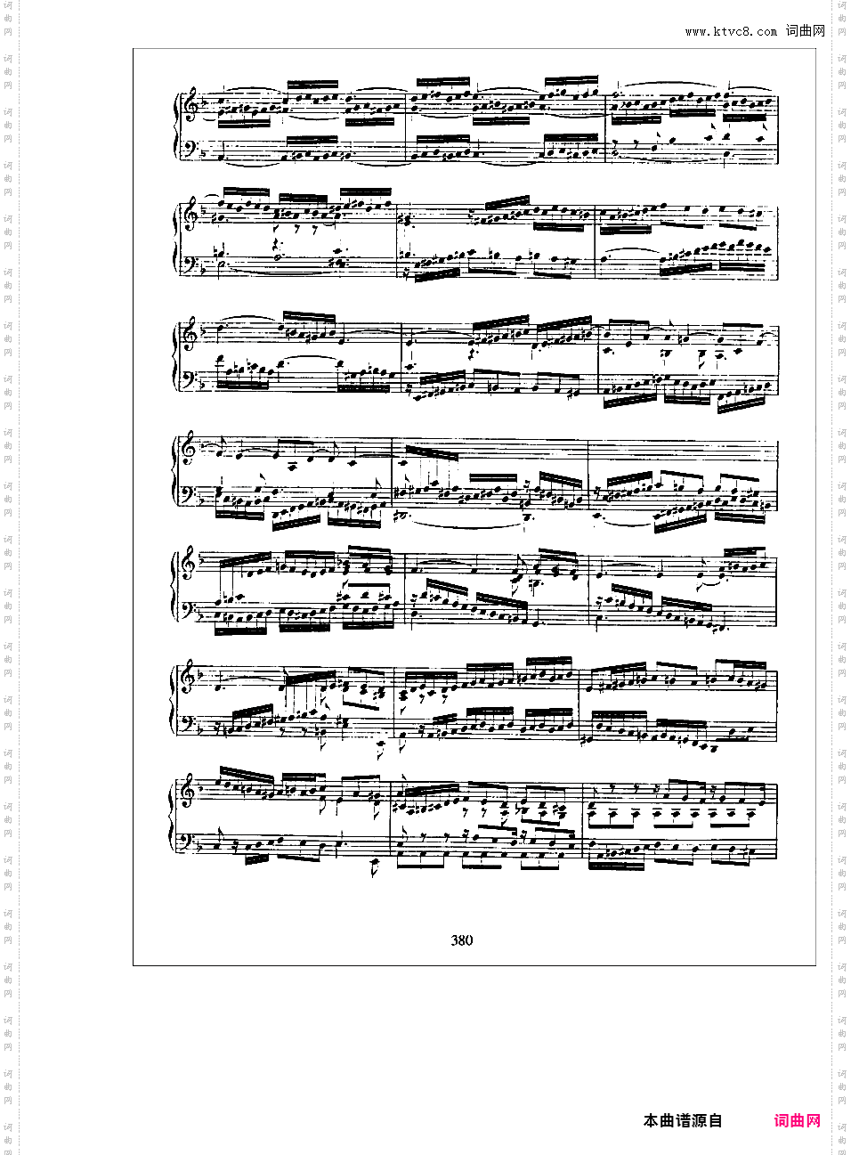 英国组曲 English Suites BWV 806-811English Suite No 6 in d, BWV 811