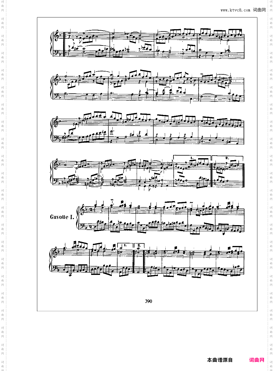 英国组曲 English Suites BWV 806-811English Suite No 6 in d, BWV 811