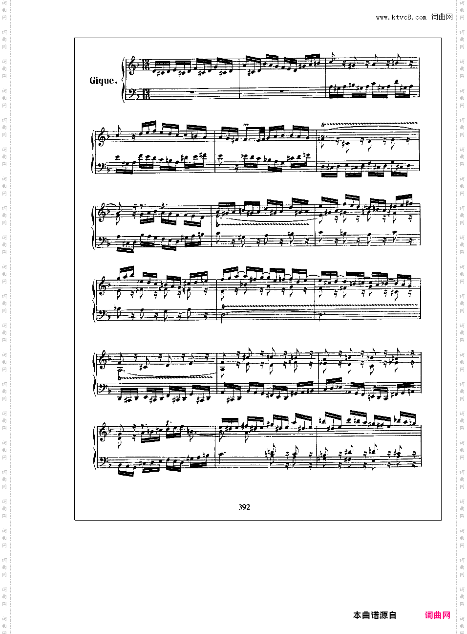 英国组曲 English Suites BWV 806-811English Suite No 6 in d, BWV 811