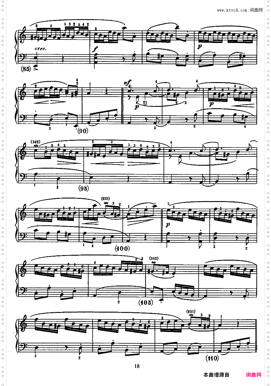 500首钢琴奏鸣曲共33册Scarlatti Sonatas 133-145