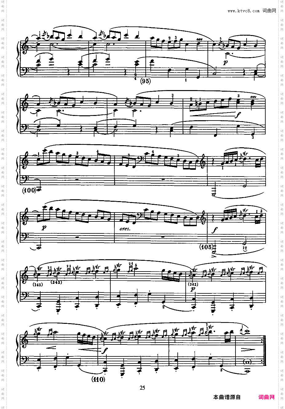 500首钢琴奏鸣曲共33册Scarlatti Sonatas 133-145
