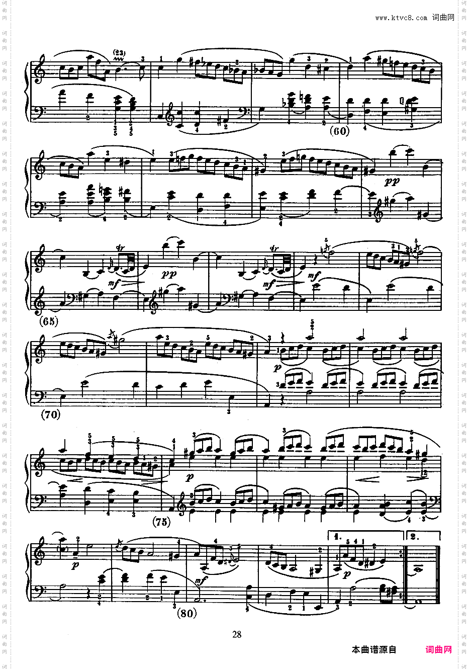 500首钢琴奏鸣曲共33册Scarlatti Sonatas 133-145