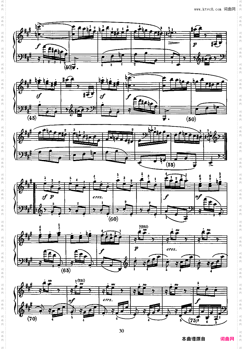 500首钢琴奏鸣曲共33册Scarlatti Sonatas 133-145