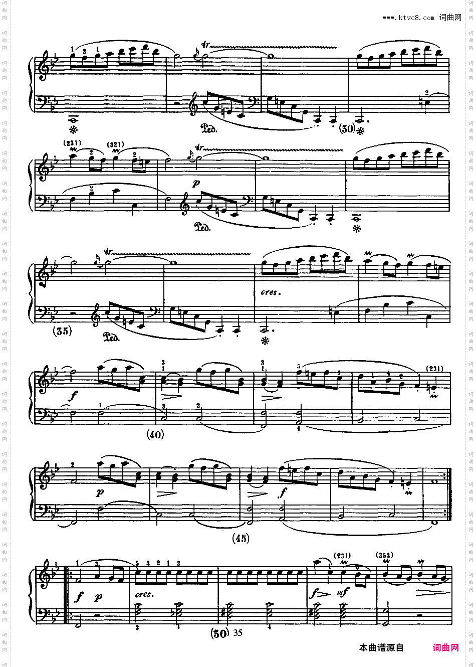 500首钢琴奏鸣曲共33册Scarlatti Sonatas 133-145