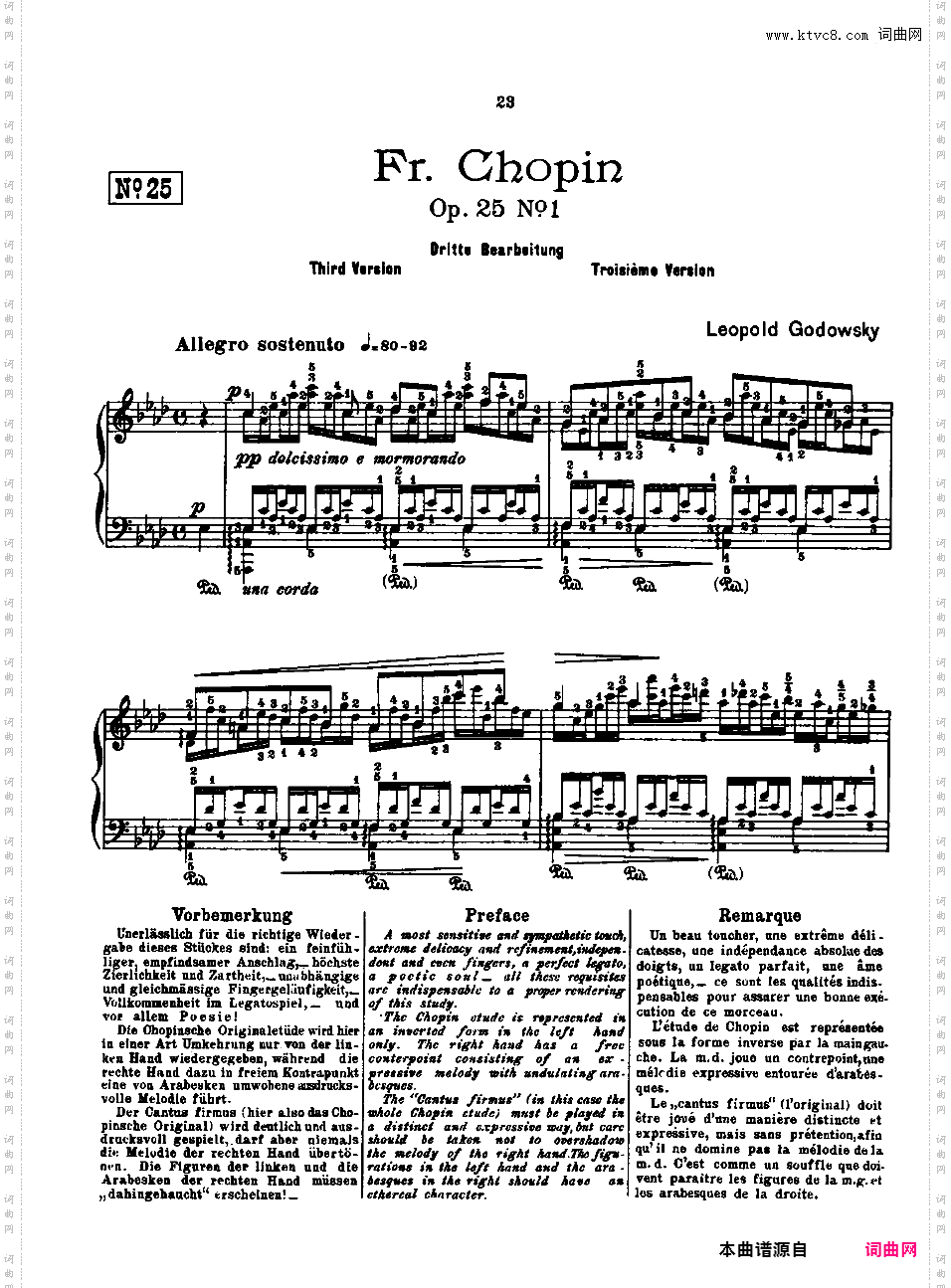 53首以肖邦练习曲为素材而作的练习曲 Etudes d'Apres ChopinGodowsky Etudes d'Apres Chopin 2