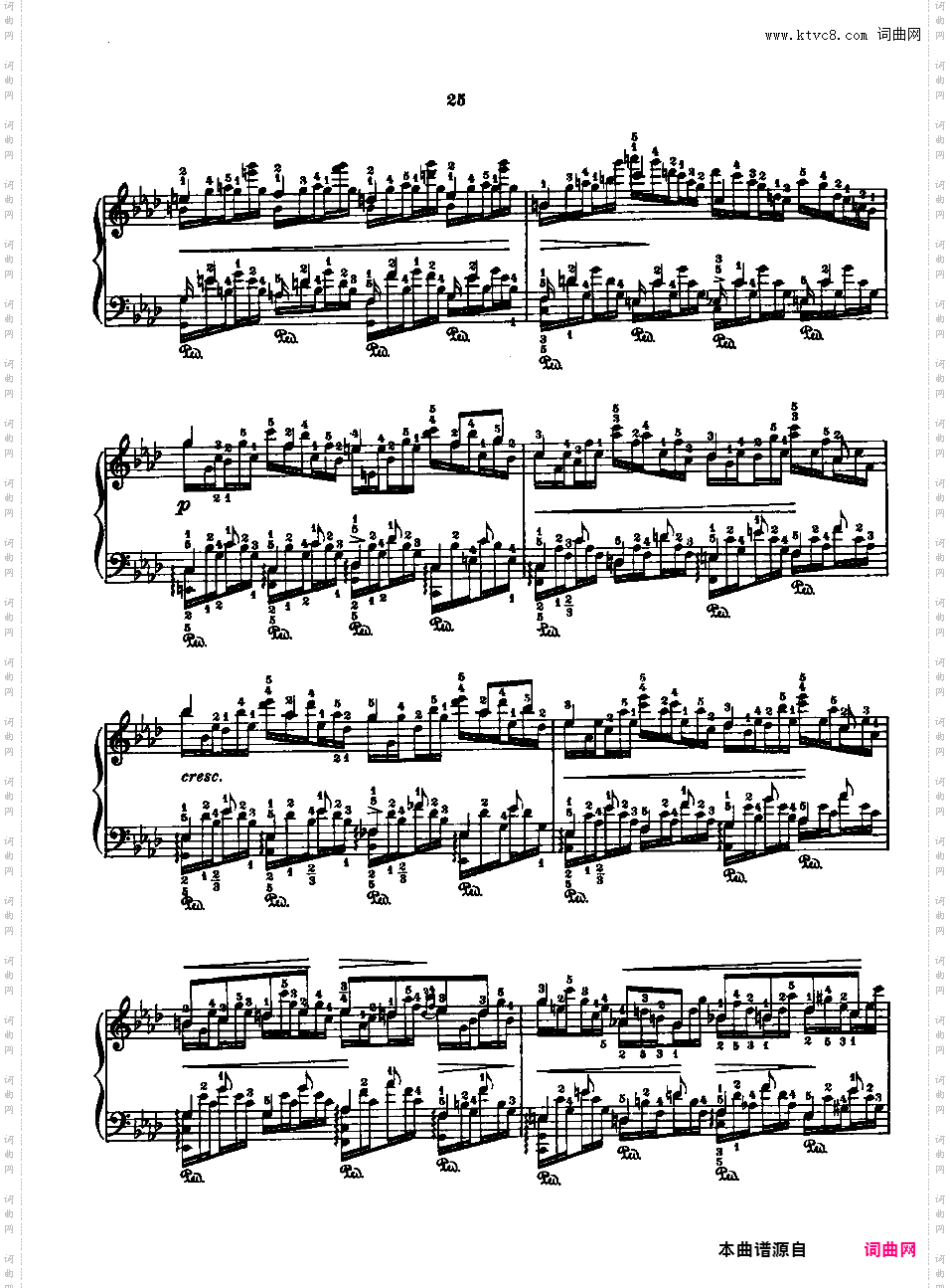 53首以肖邦练习曲为素材而作的练习曲 Etudes d'Apres ChopinGodowsky Etudes d'Apres Chopin 2