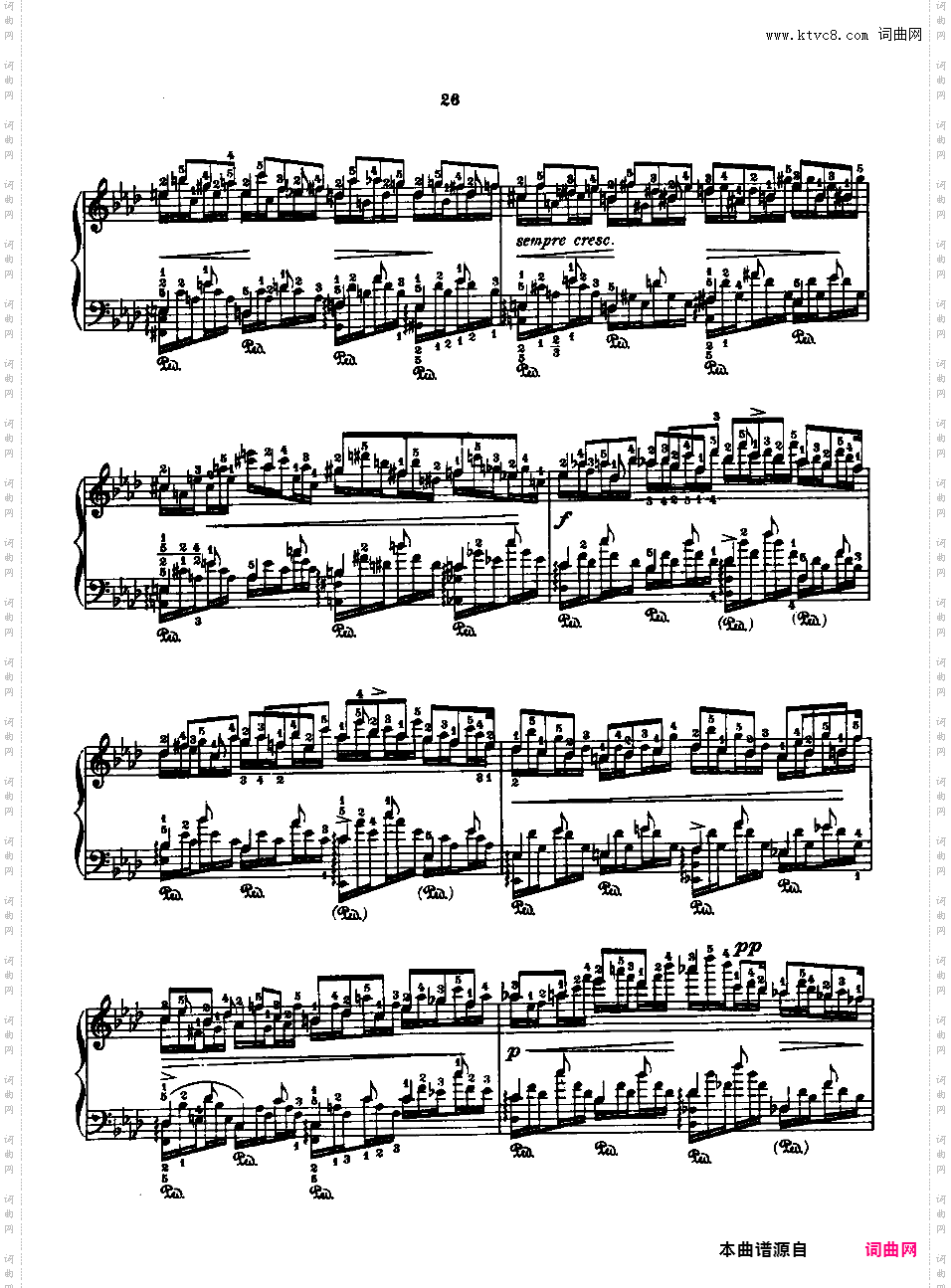 53首以肖邦练习曲为素材而作的练习曲 Etudes d'Apres ChopinGodowsky Etudes d'Apres Chopin 2