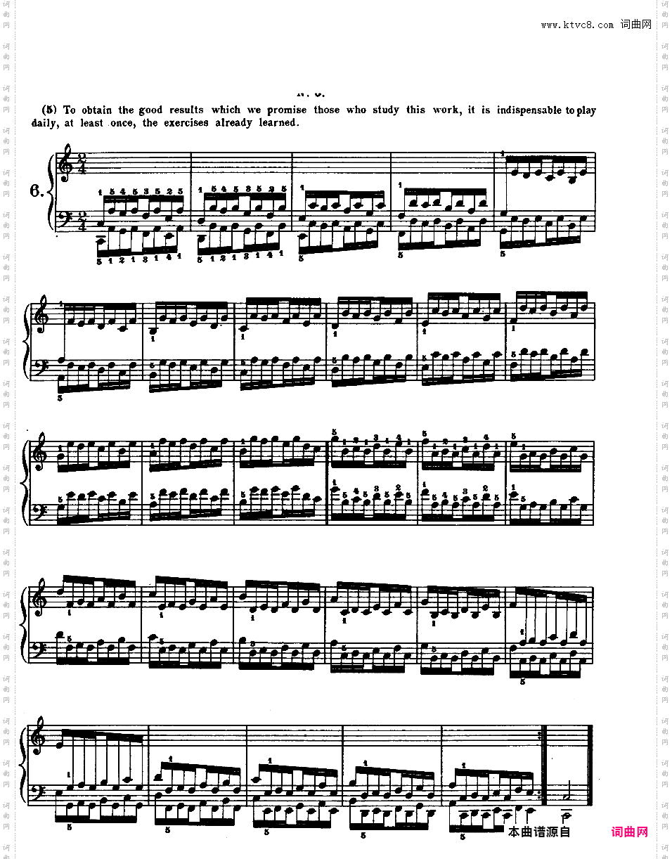 钢琴练指法 The Virtuoso Pianist