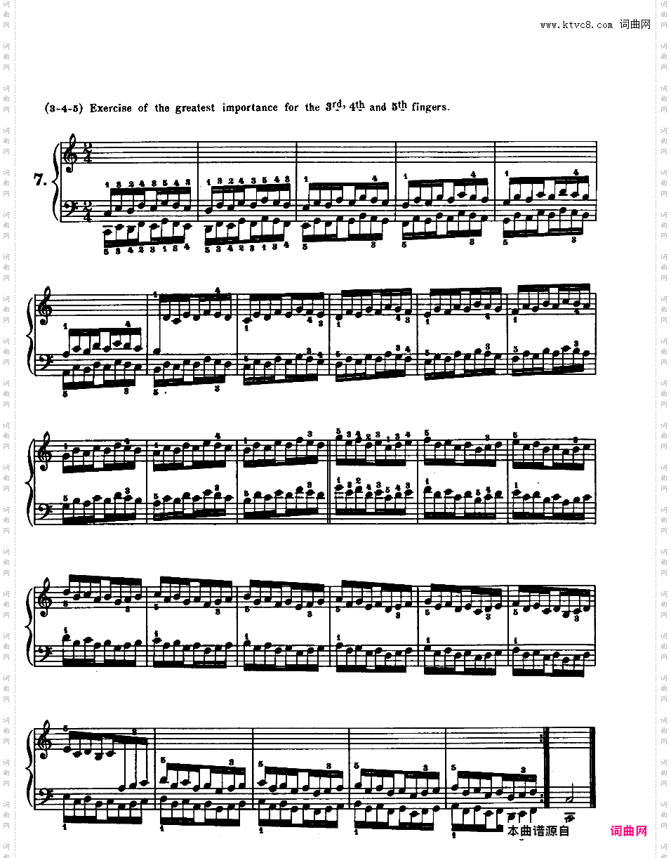 钢琴练指法 The Virtuoso Pianist