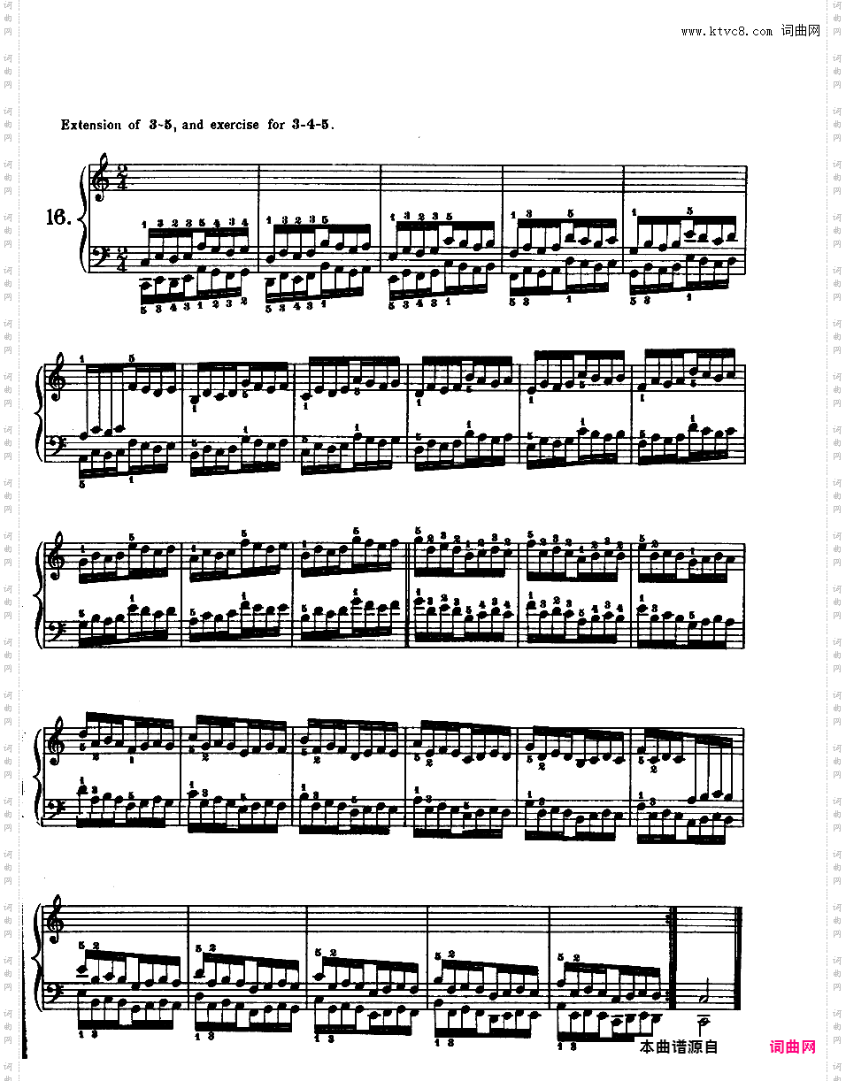 钢琴练指法 The Virtuoso Pianist