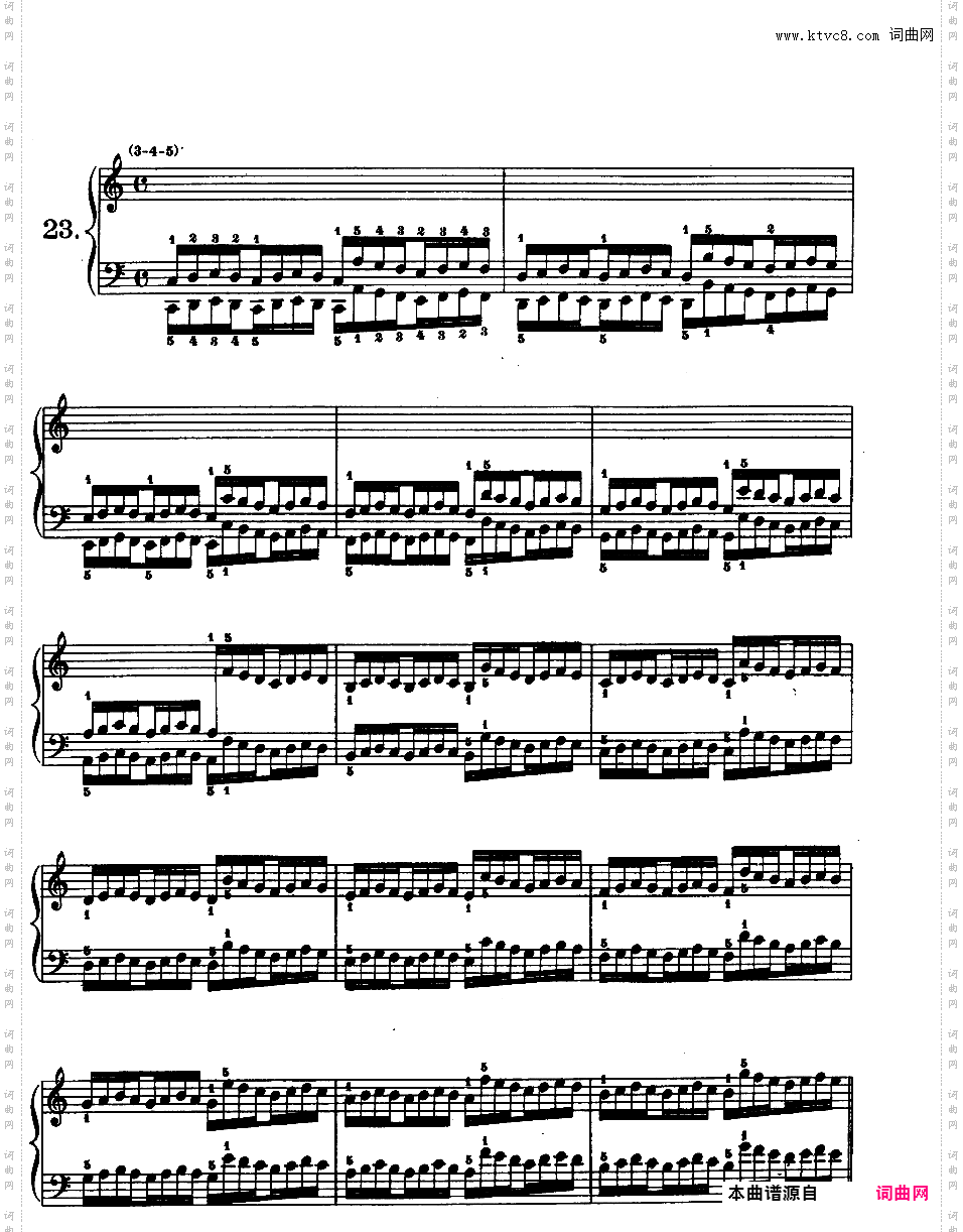 钢琴练指法 The Virtuoso Pianist