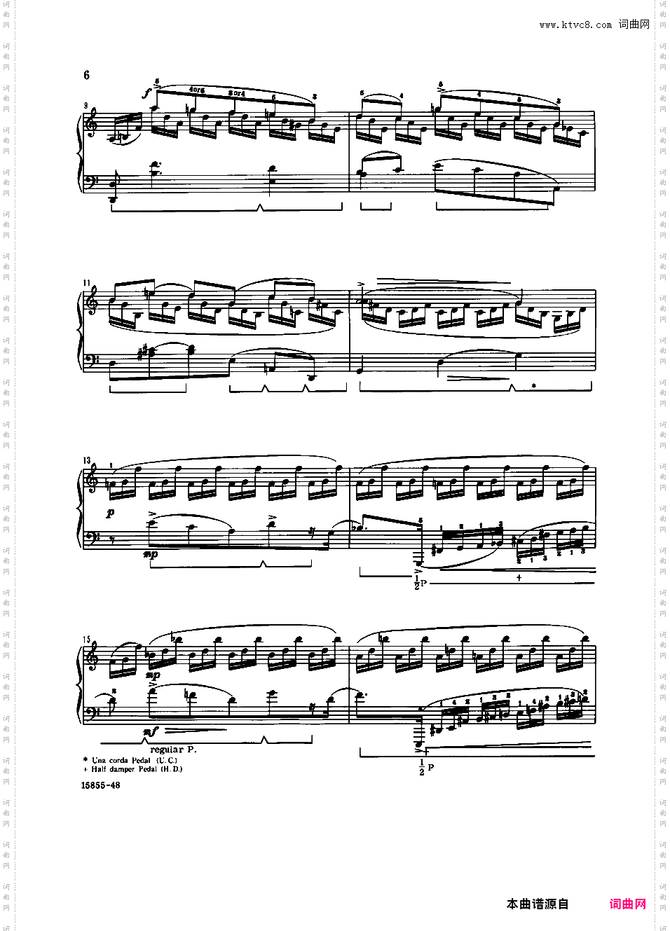 十二首练习曲 Twelve Etudes op 74