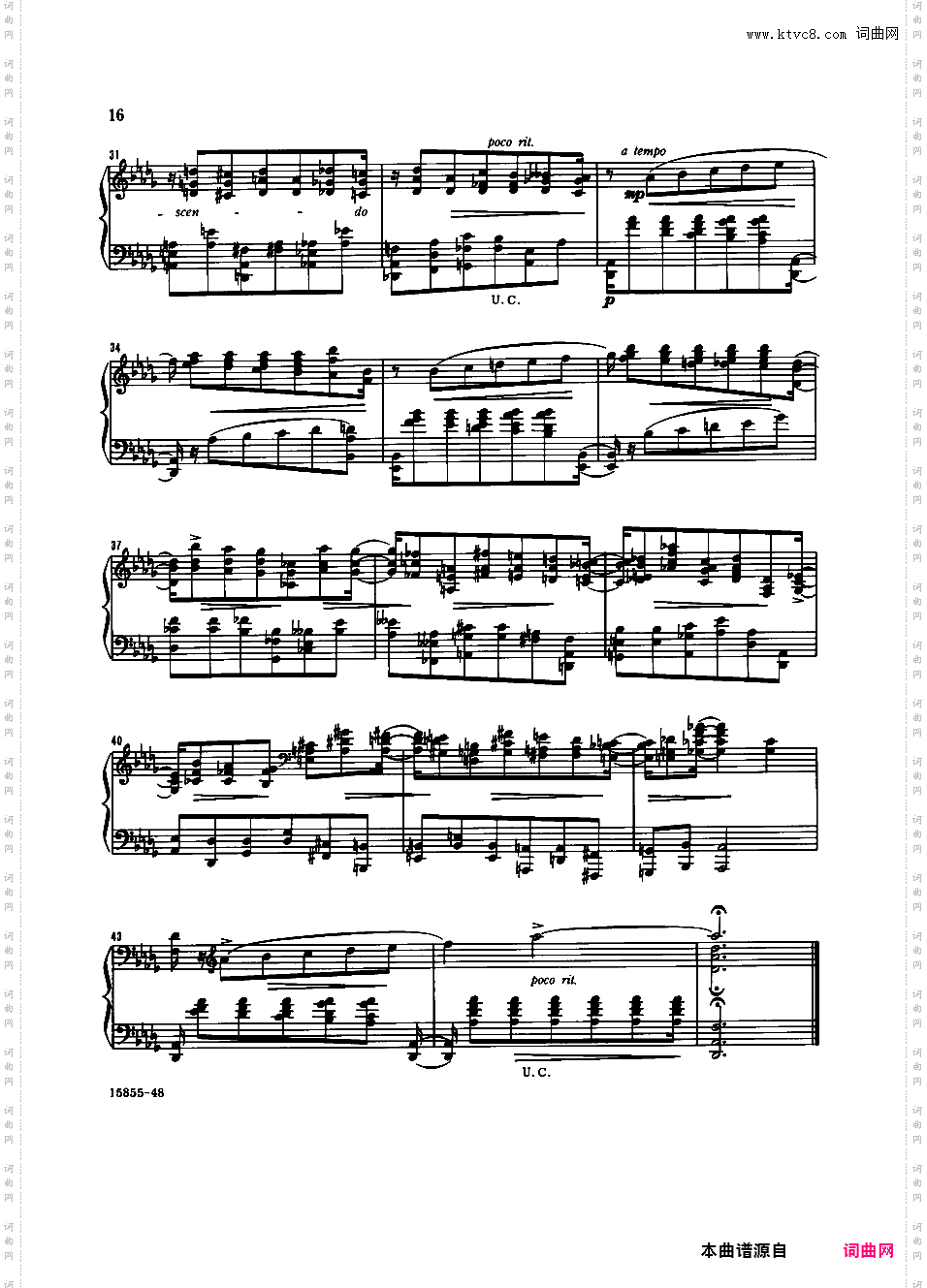 十二首练习曲 Twelve Etudes op 74