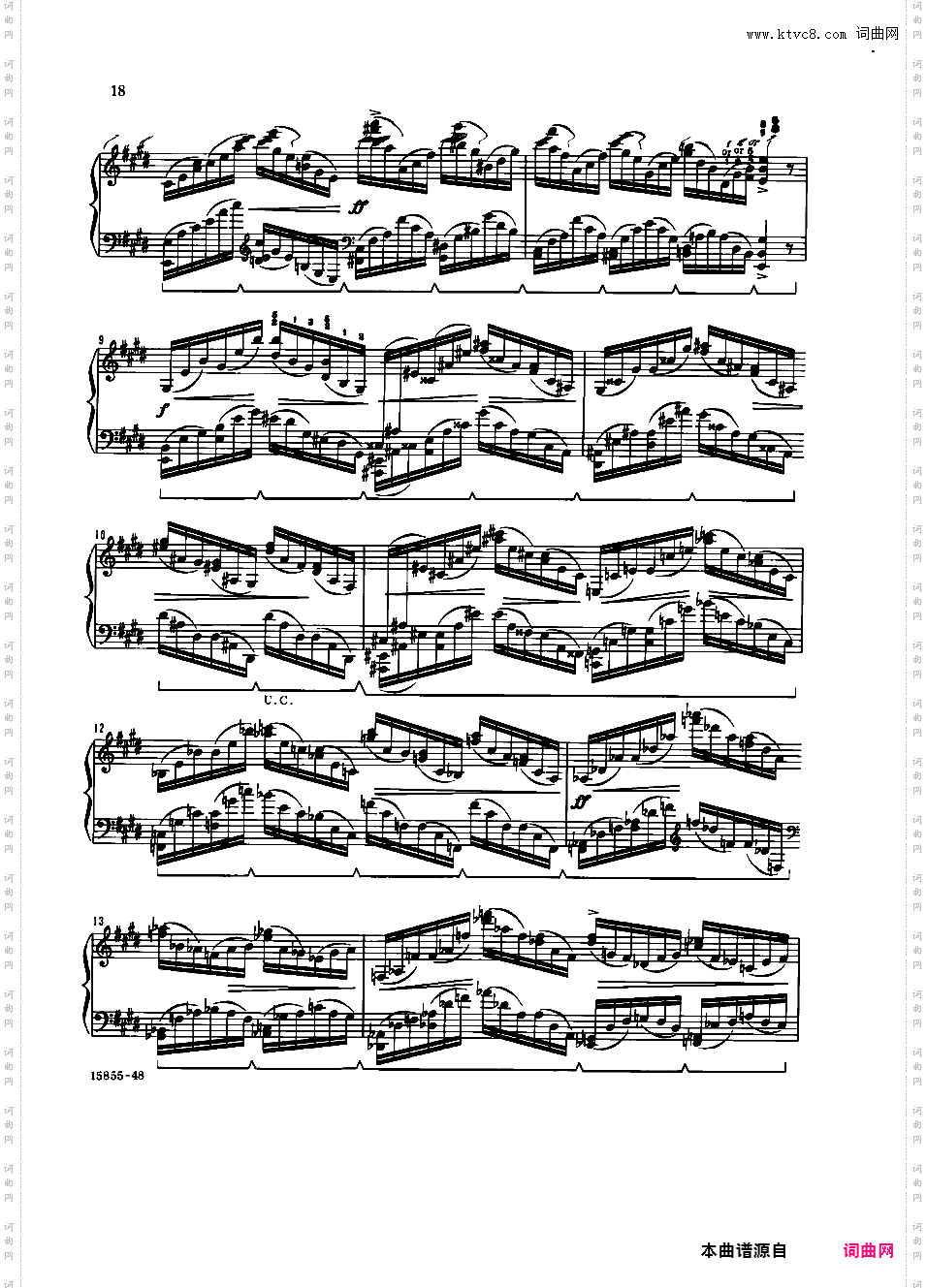 十二首练习曲 Twelve Etudes op 74