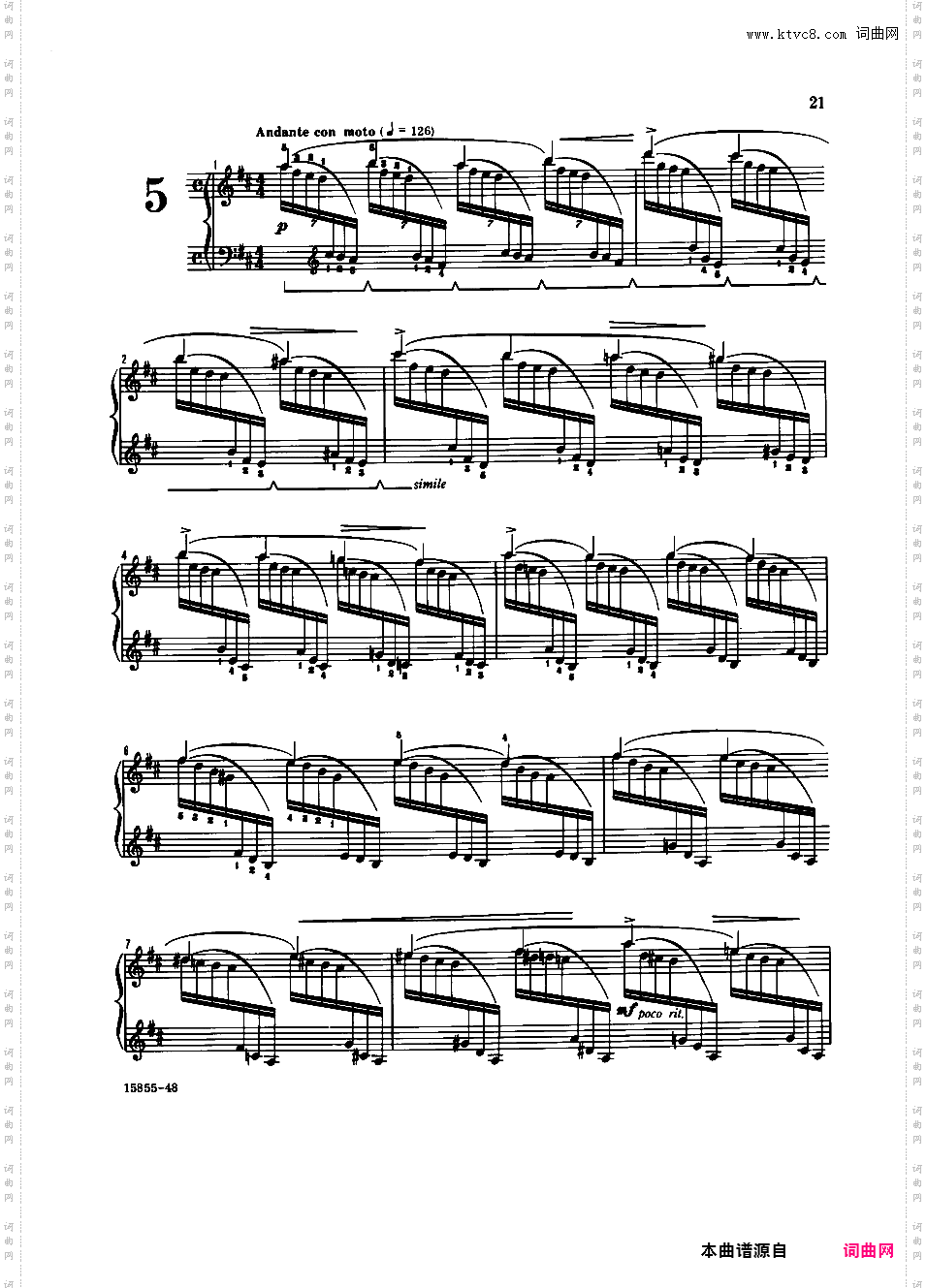 十二首练习曲 Twelve Etudes op 74