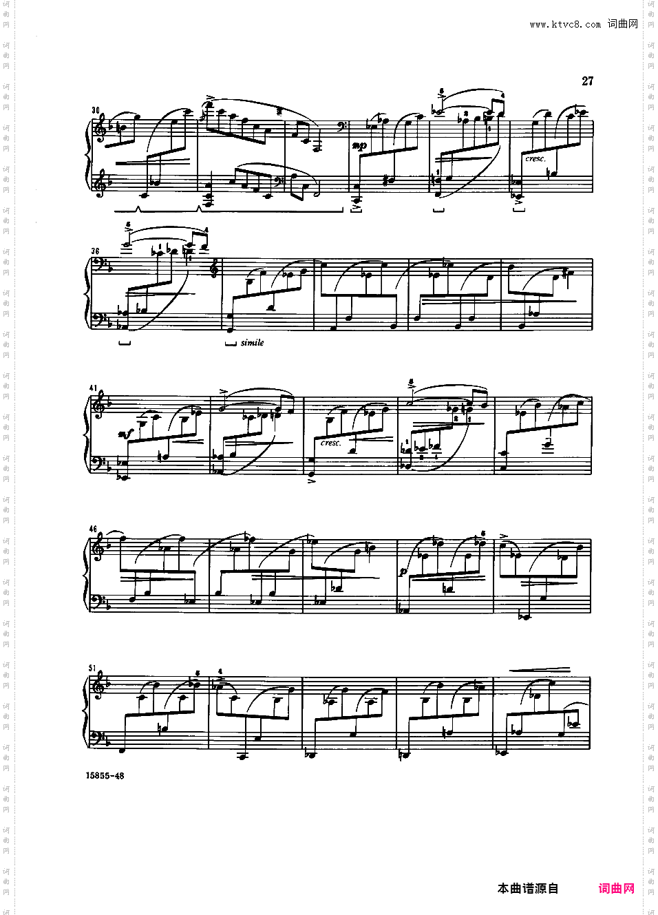 十二首练习曲 Twelve Etudes op 74