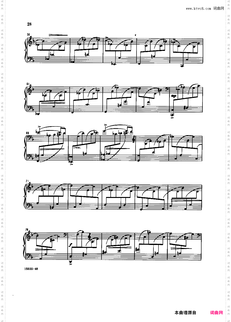 十二首练习曲 Twelve Etudes op 74