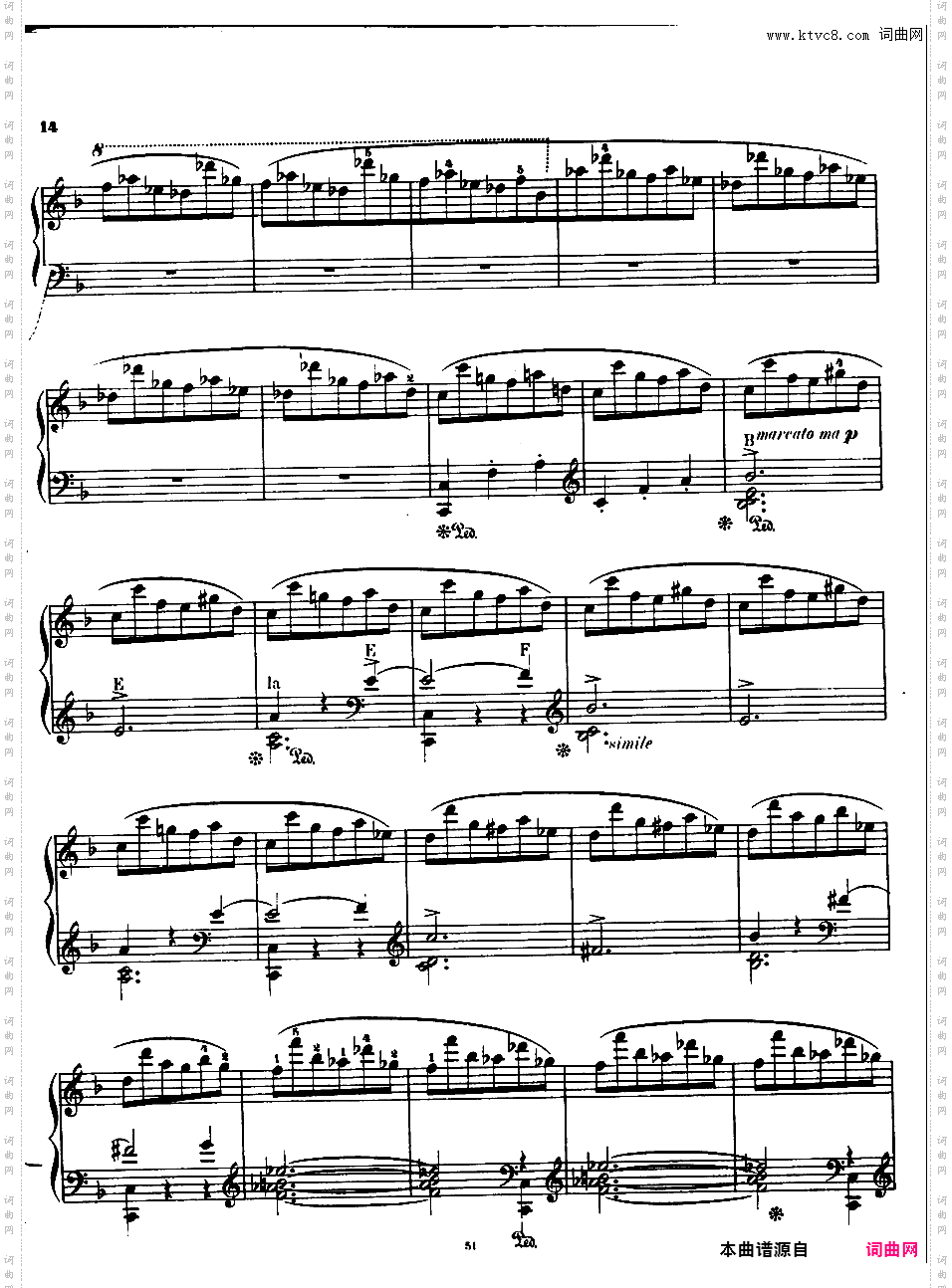 圆舞曲练习曲 Valse-Etude Op·4