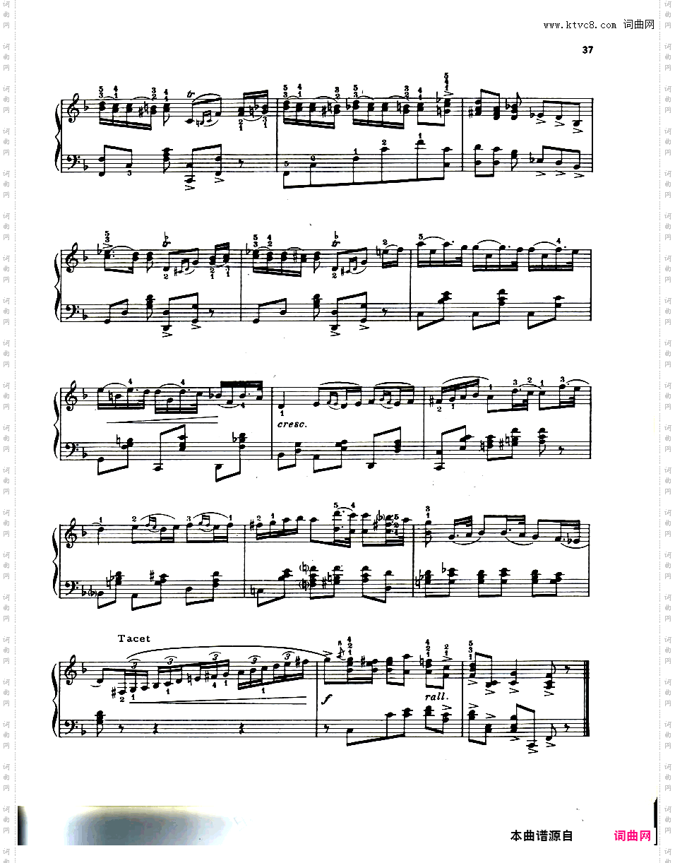 降A大调波兰舞曲“英雄”Op·53Chopin op53 Polonaise simplified版本二